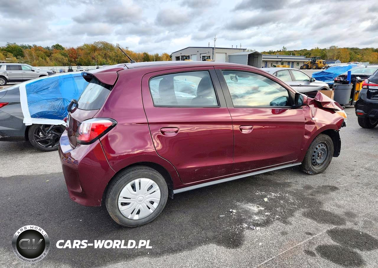 2024 Mitsubishi Mirage Es VIN:ML32AUHJ1RH018020 - 3