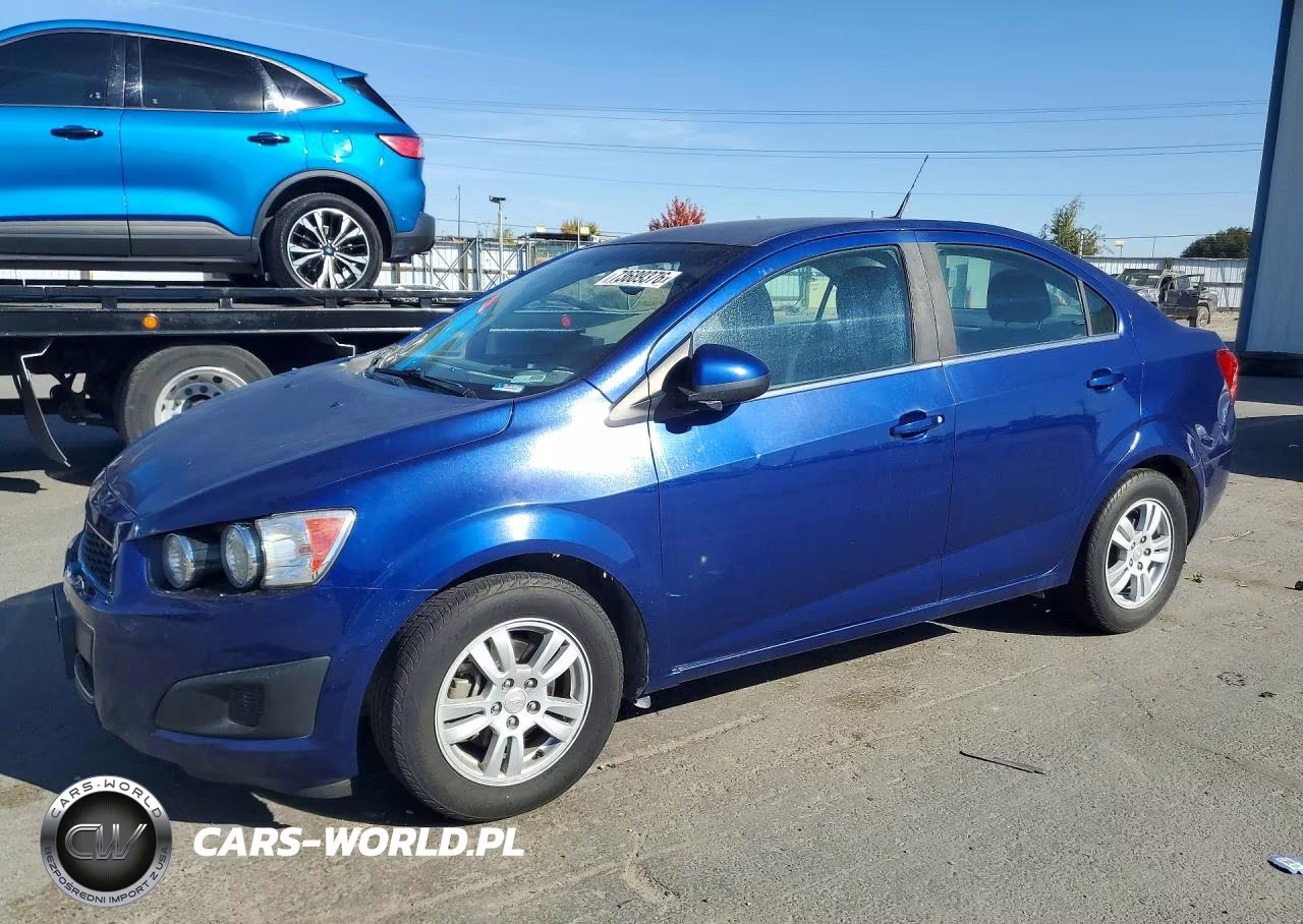 2014 Chevrolet Sonic Lt VIN:1G1JC5SH8E4153858 - 1