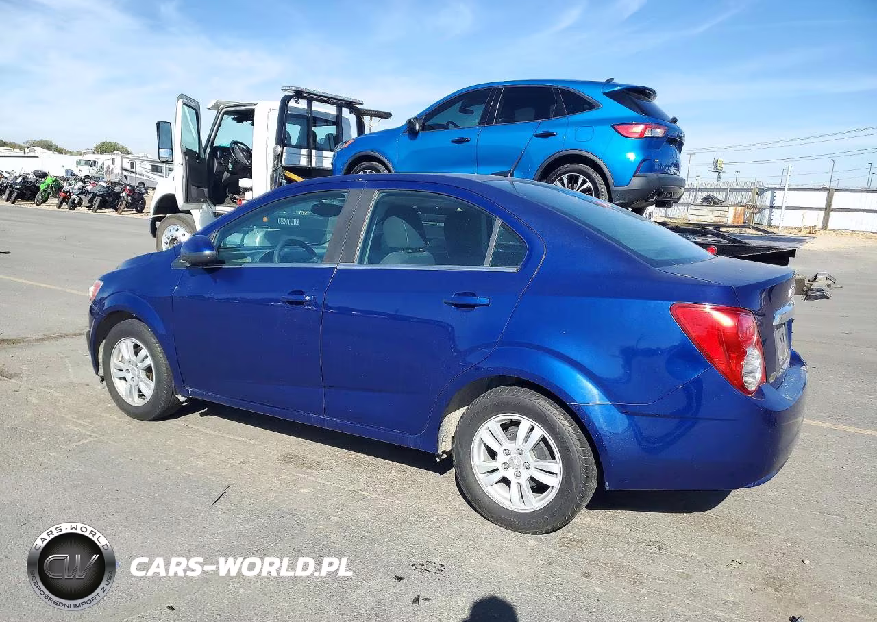 2014 Chevrolet Sonic Lt VIN:1G1JC5SH8E4153858 - 2