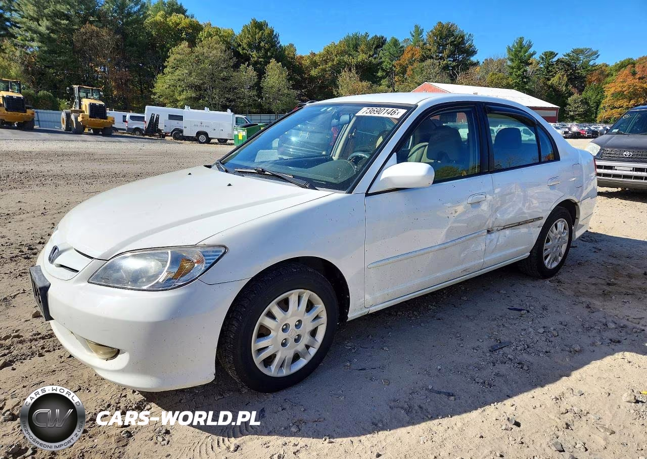 2005 Honda Civic Lx VIN:2HGES165X5H629598 - 1
