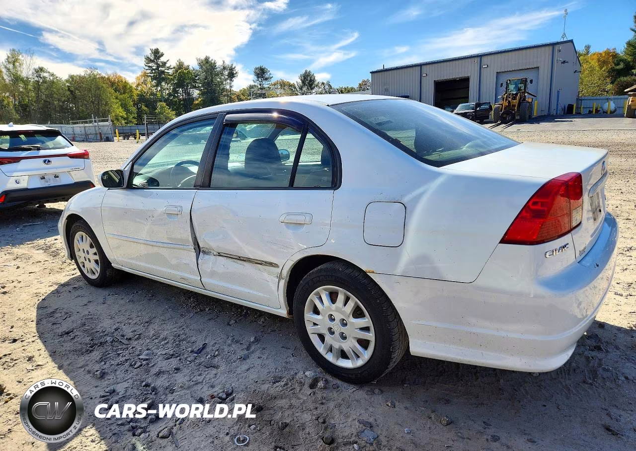 2005 Honda Civic Lx VIN:2HGES165X5H629598 - 2