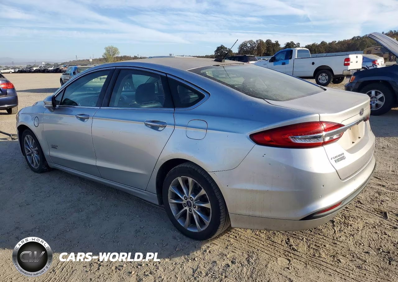 2017 Ford Fusion Se Phev VIN:3FA6P0PU2HR306763 - 2