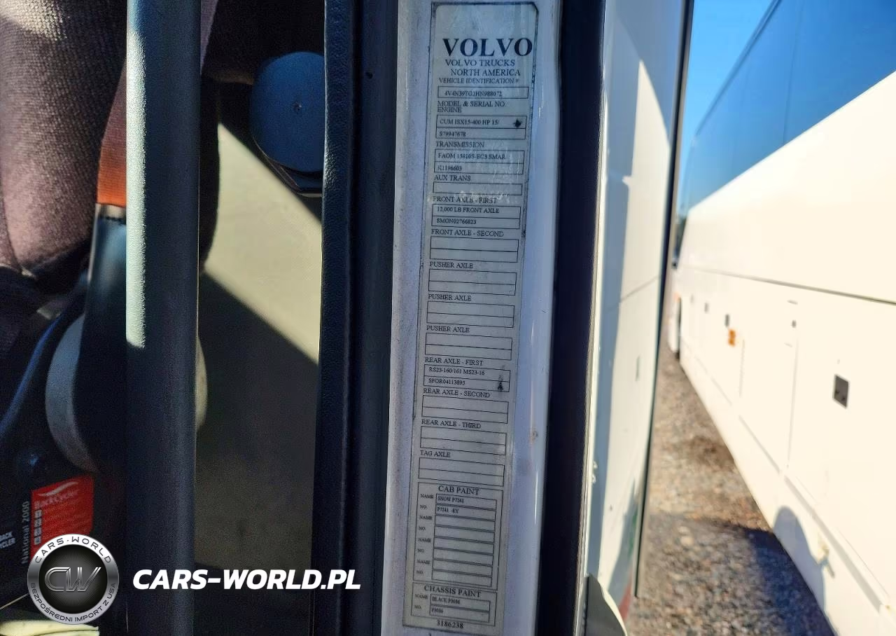 2017 Volvo Vn Vnl - Semi Truck VIN:4V4N39TG2HN988072 - 12