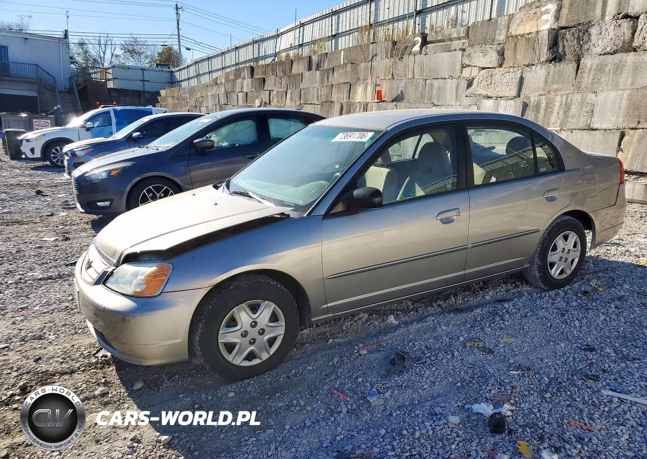 2003 Honda Civic Lx VIN:1HGES16593L017795 - 1