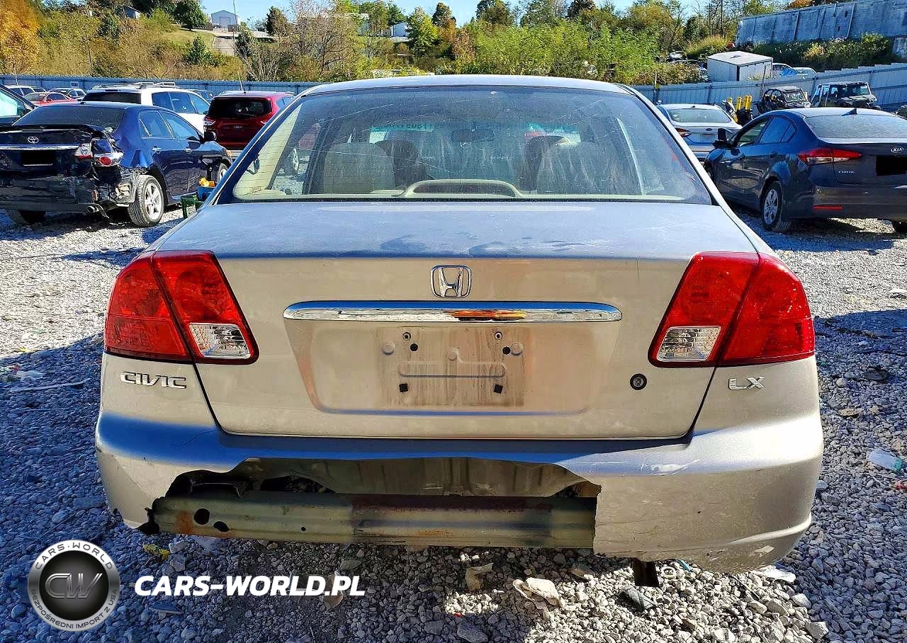 2003 Honda Civic Lx VIN:1HGES16593L017795 - 6