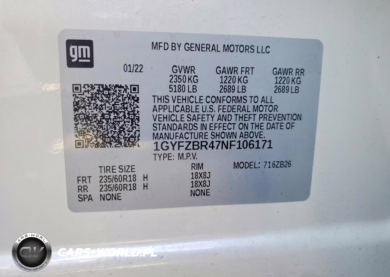 2022 Cadillac Xt4 Luxury VIN:1GYFZBR47NF106171 - 12