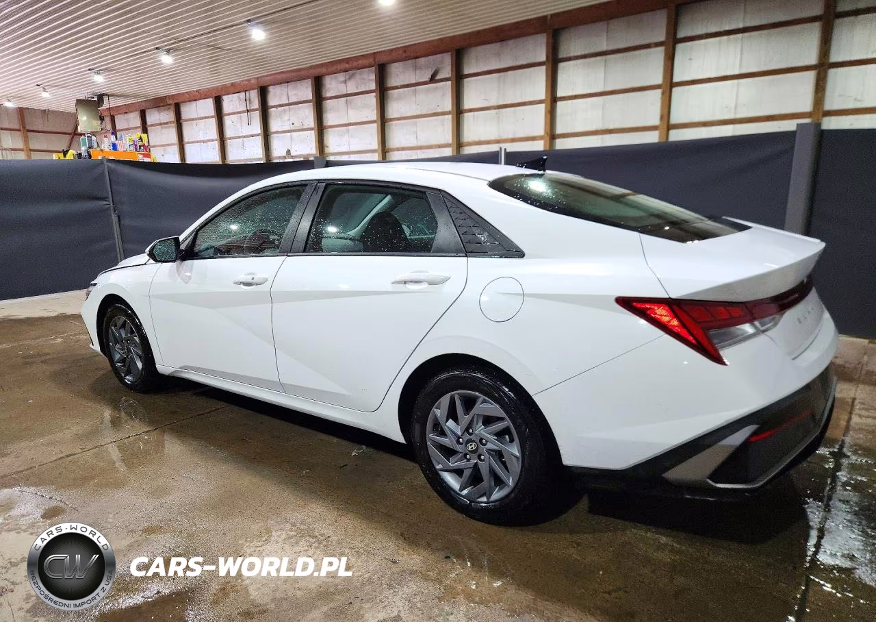 2025 Hyundai Elantra Hybrid Blue VIN:KMHLM4DJ5SU167439 - 2