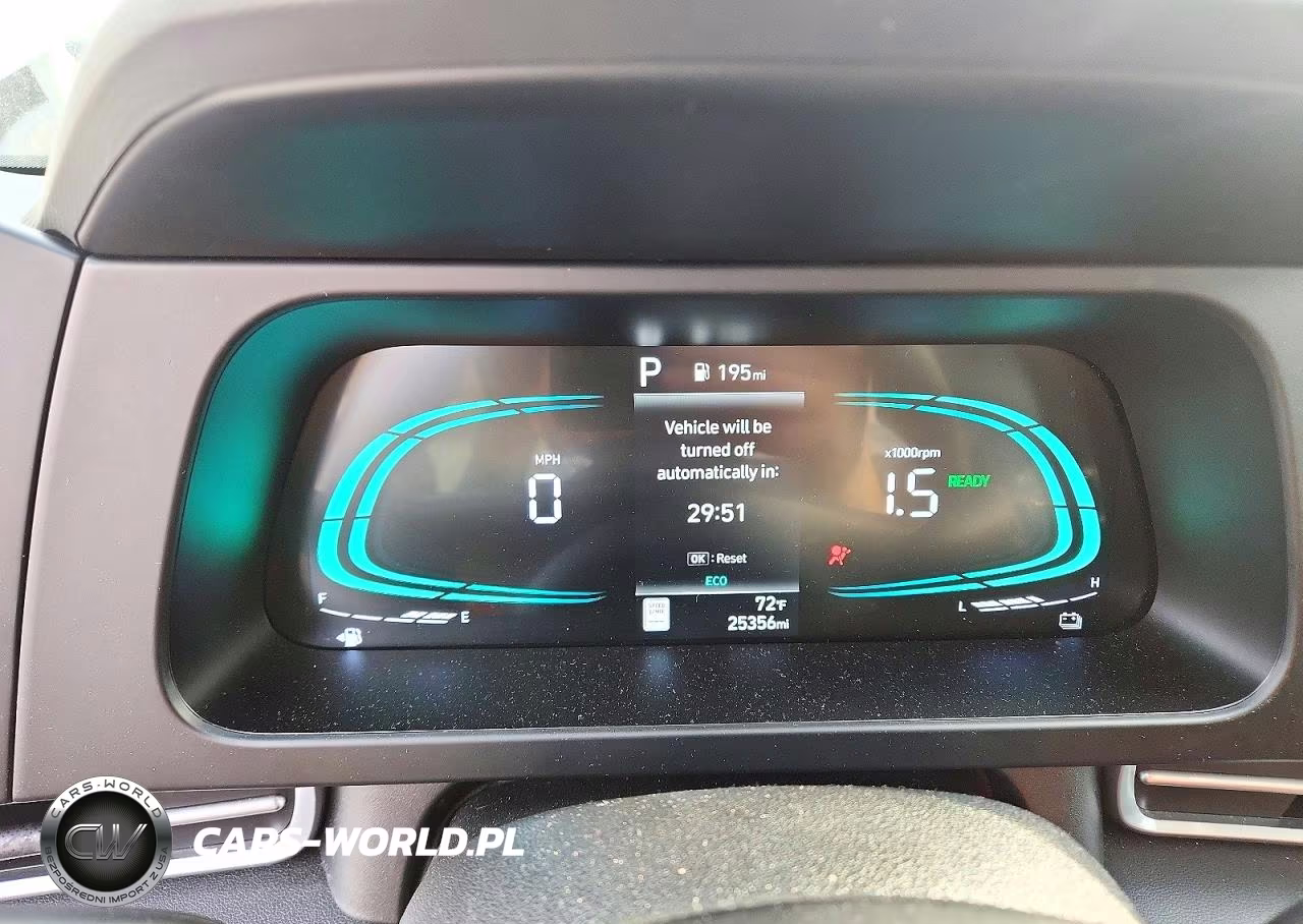 2025 Hyundai Elantra Hybrid Blue VIN:KMHLM4DJ5SU167439 - 9