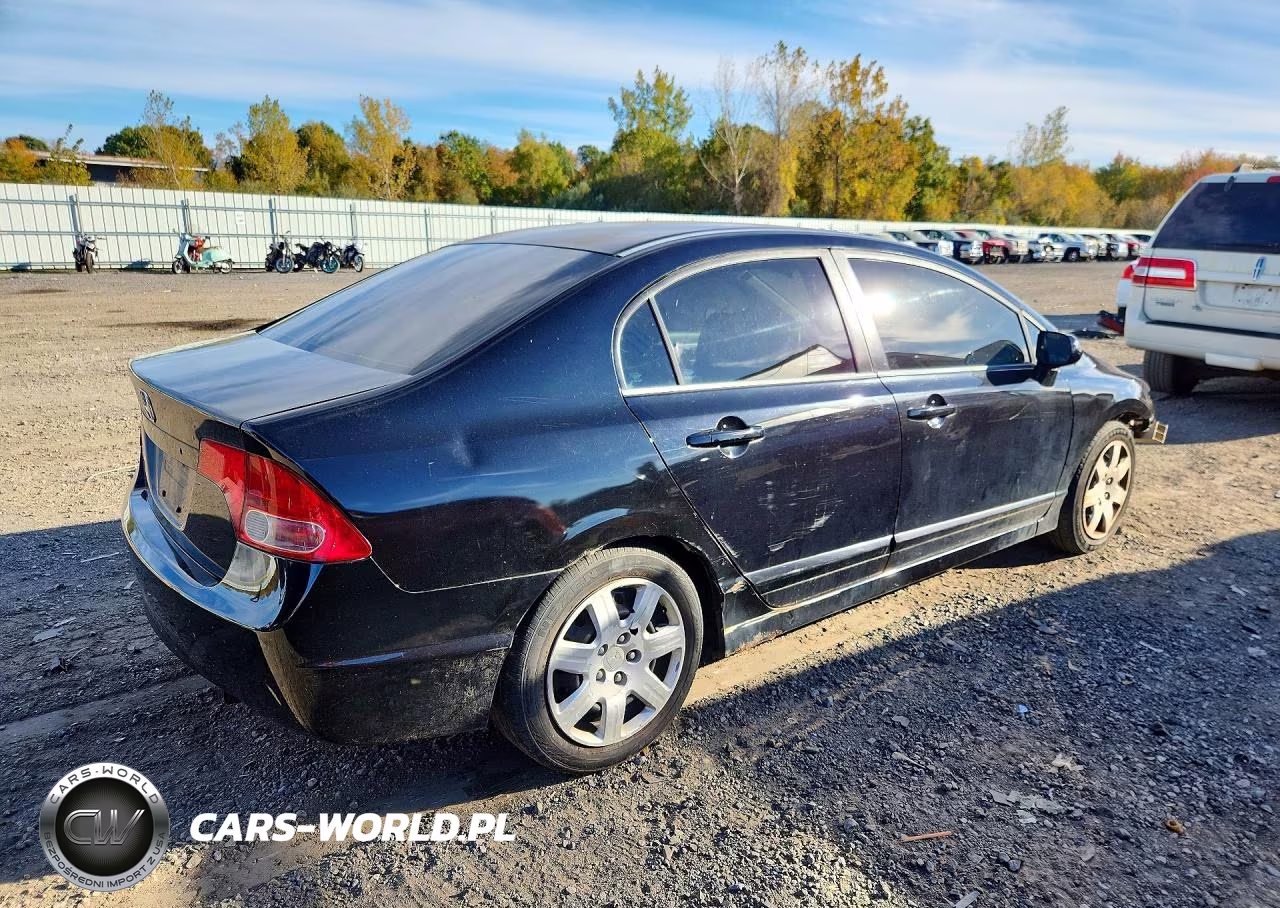 2007 Honda Civic Lx VIN:2HGFA16597H315497 - 3