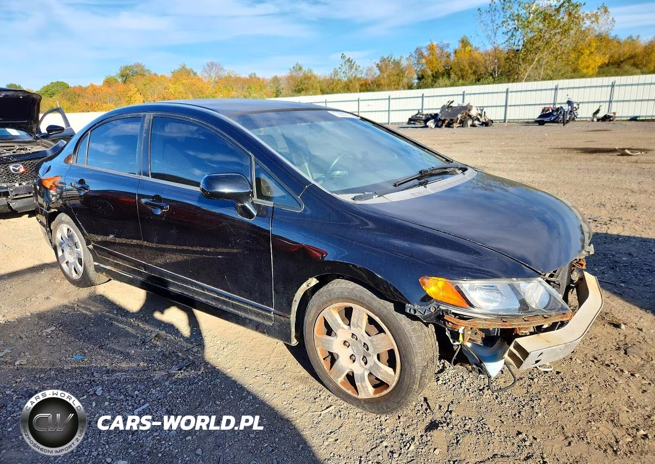 2007 Honda Civic Lx VIN:2HGFA16597H315497 - 4