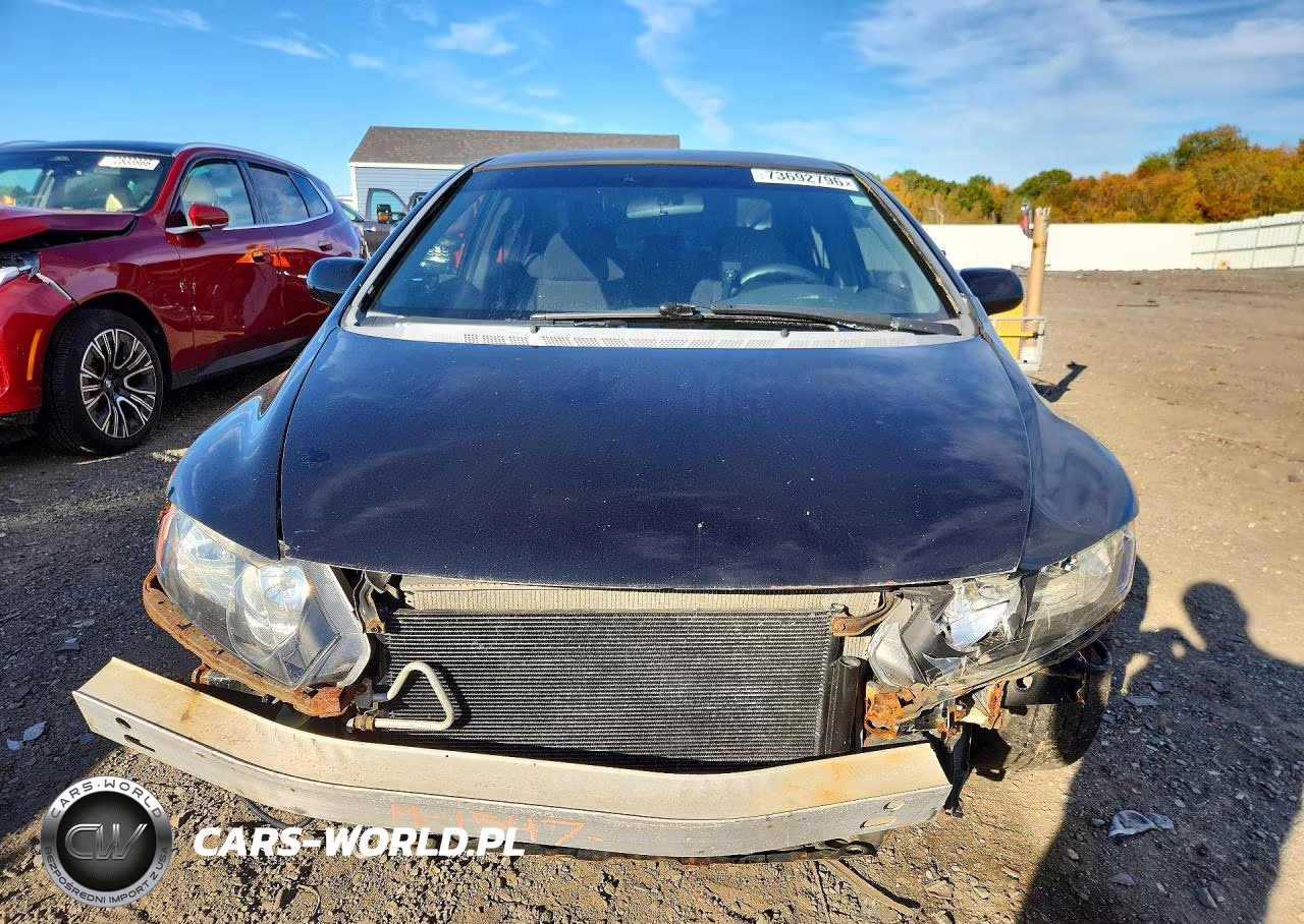 2007 Honda Civic Lx VIN:2HGFA16597H315497 - 5