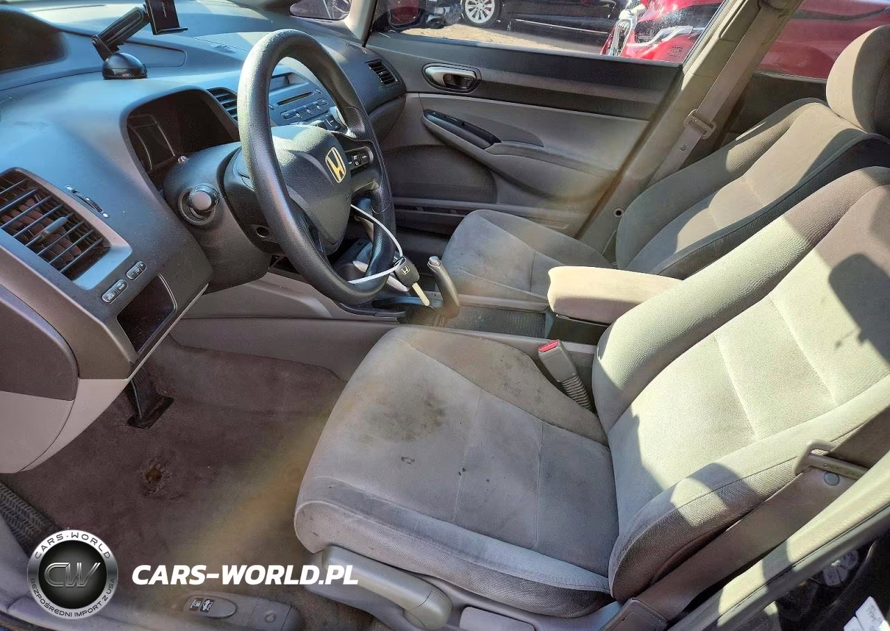 2007 Honda Civic Lx VIN:2HGFA16597H315497 - 7