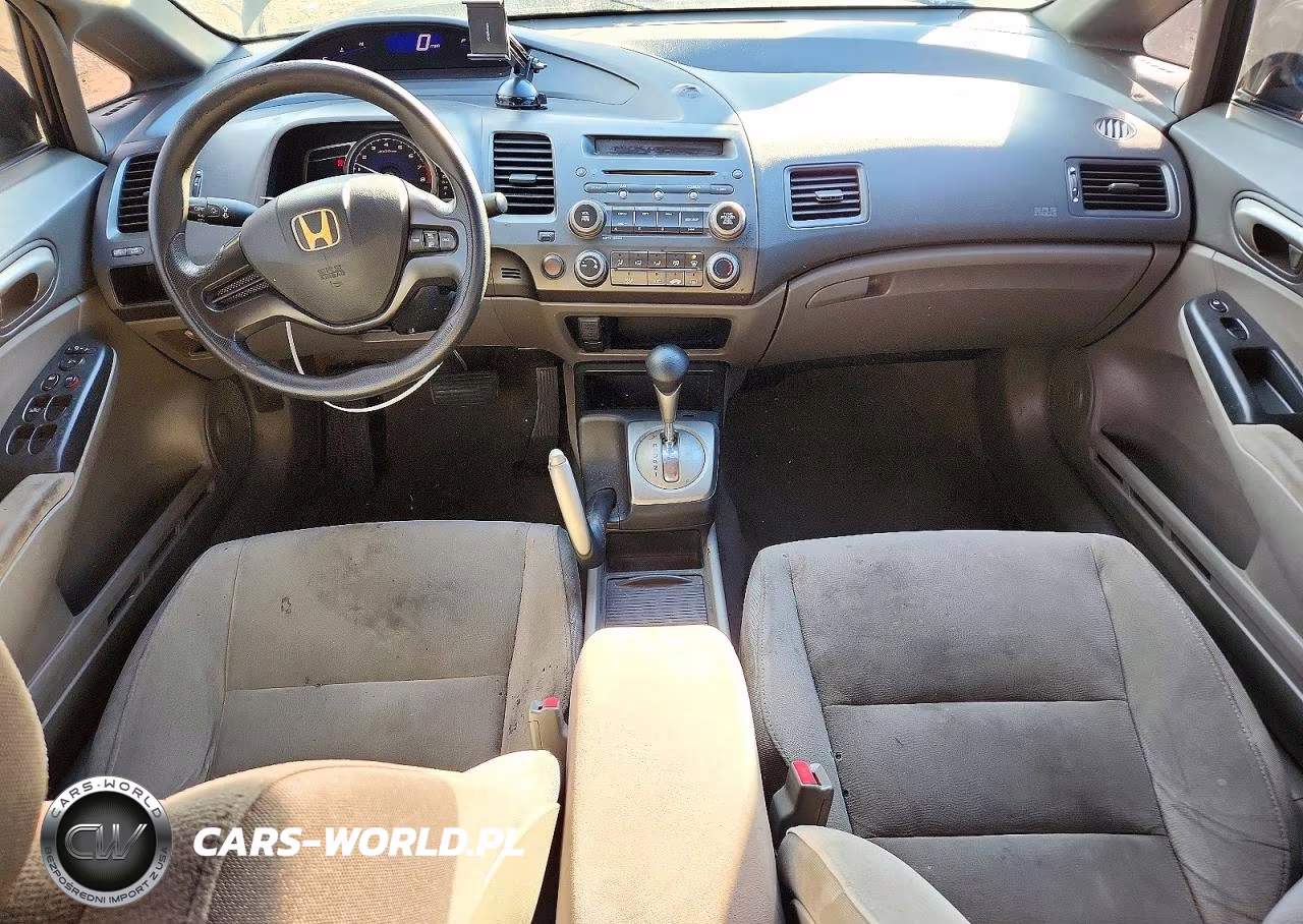 2007 Honda Civic Lx VIN:2HGFA16597H315497 - 8