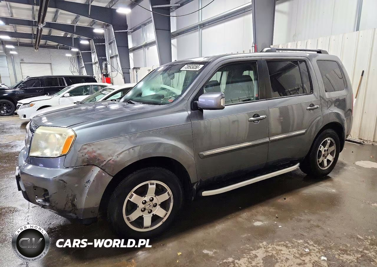 2009 Honda Pilot Touring VIN:5FNYF48889B011619 - 1