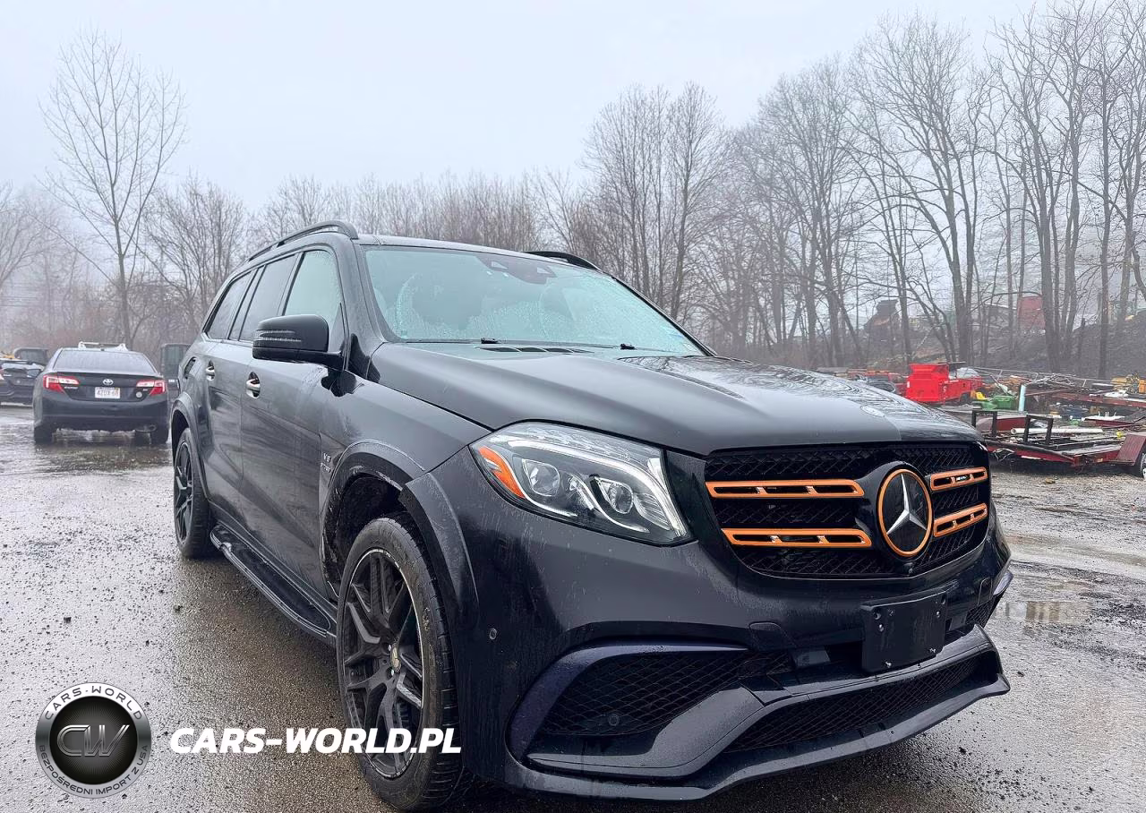 2017 Mercedes-Benz Gls 63 Amg 4Matic VIN:4JGDF7FE7HA897346 - 1