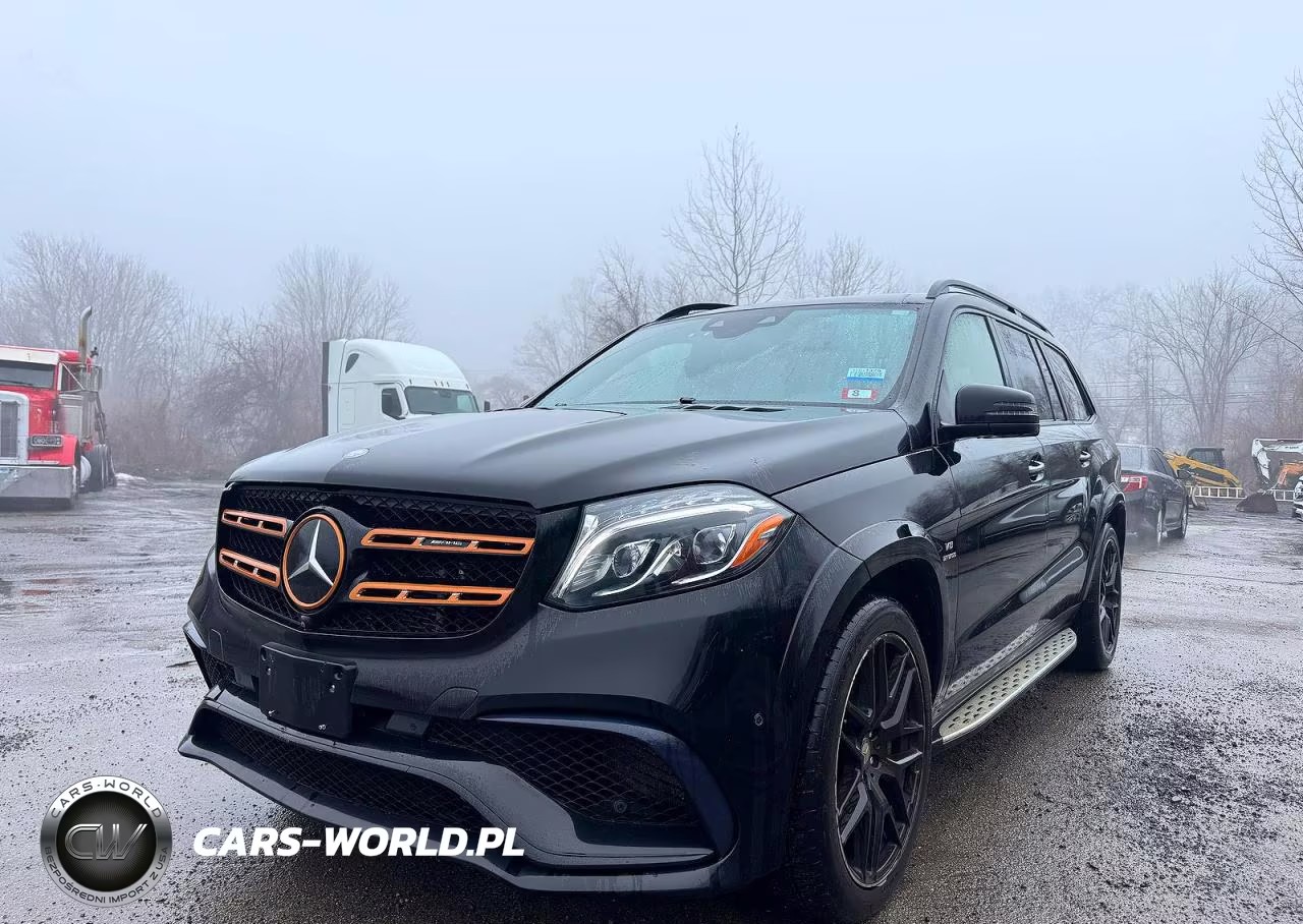 2017 Mercedes-Benz Gls 63 Amg 4Matic VIN:4JGDF7FE7HA897346 - 2