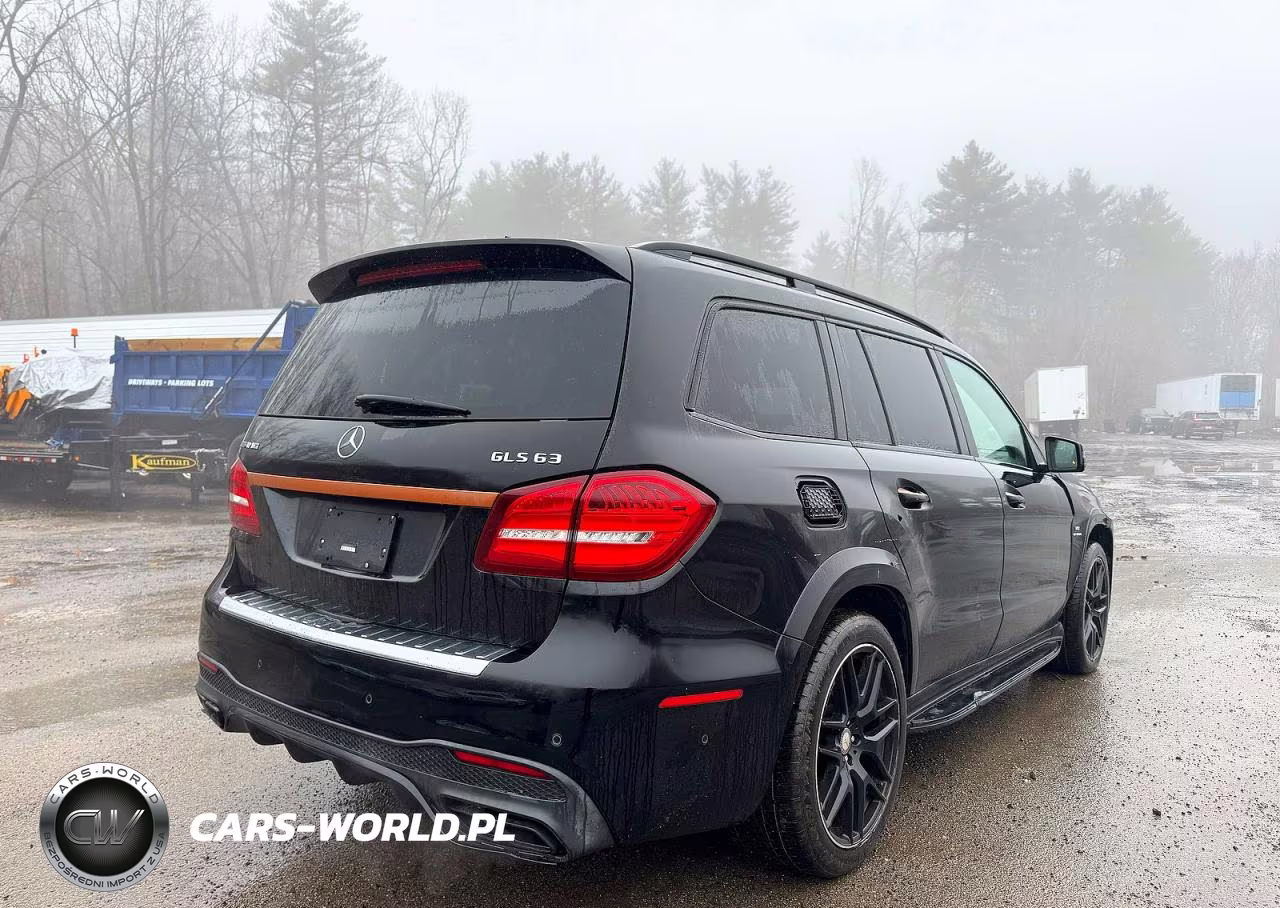 2017 Mercedes-Benz Gls 63 Amg 4Matic VIN:4JGDF7FE7HA897346 - 3