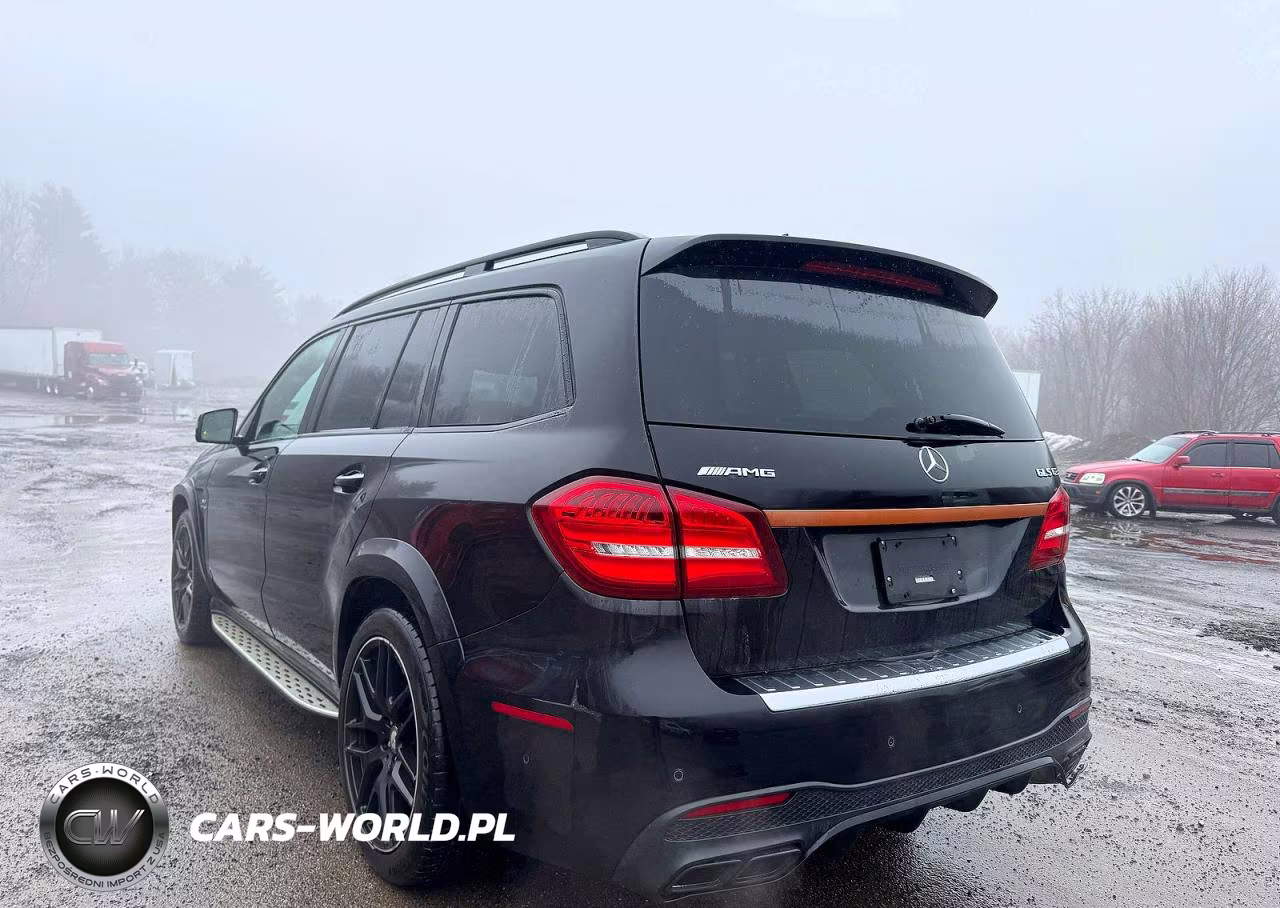2017 Mercedes-Benz Gls 63 Amg 4Matic VIN:4JGDF7FE7HA897346 - 4