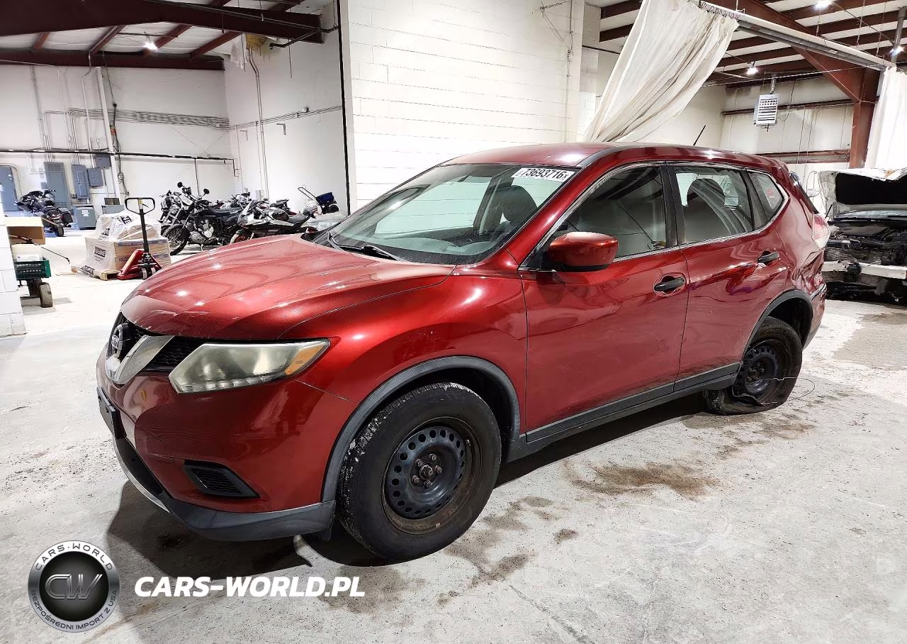 2016 Nissan Rogue S VIN:KNMAT2MV9GP641288 - 1