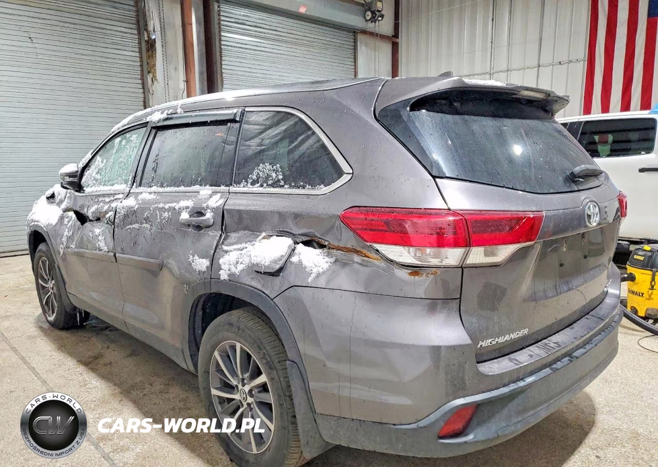 2019 Toyota Highlander Se VIN:5TDJZRFH3KS564625 - 2