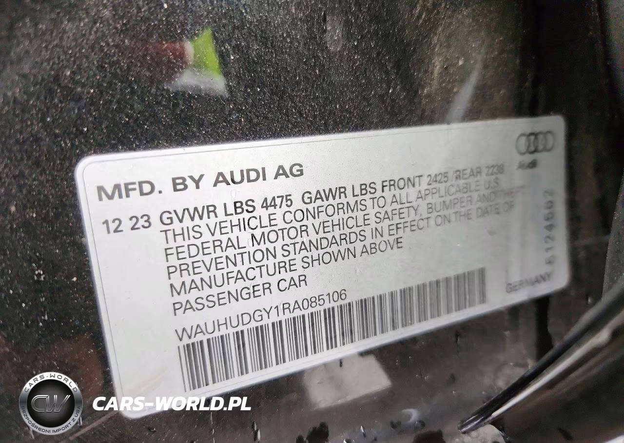 2024 Audi A3 Premium Plus VIN:WAUHUDGY1RA085106 - 13