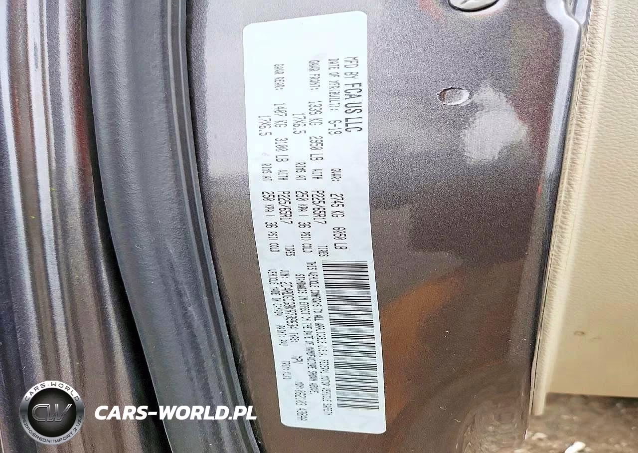2019 Dodge Grand Caravan Sxt VIN:2C4RDGCG8KR739834 - 13
