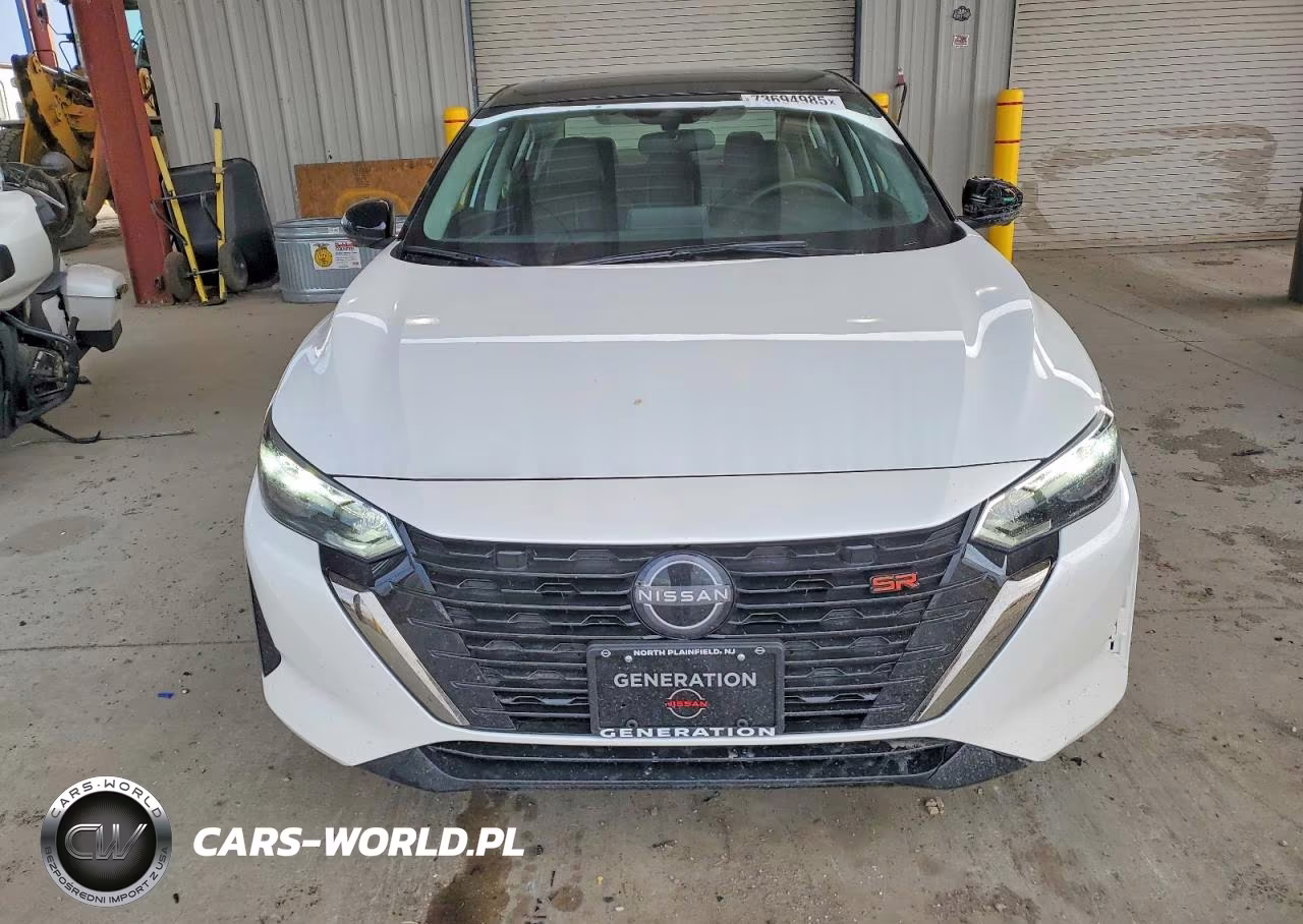2025 Nissan Sentra Sr VIN:3N1AB8DV7SY320320 - 5
