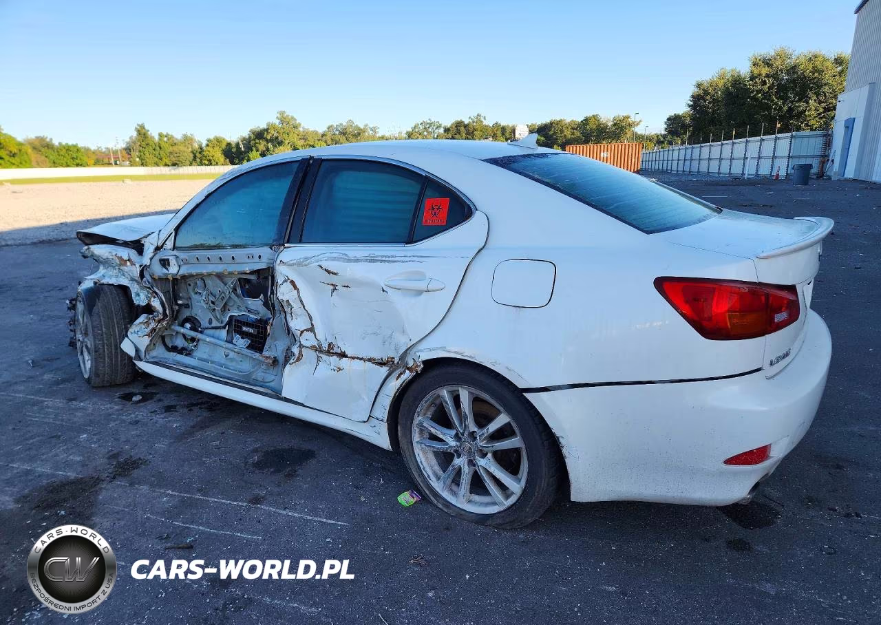 2007 Lexus Is 250 Base VIN:JTHBK262472055569 - 2