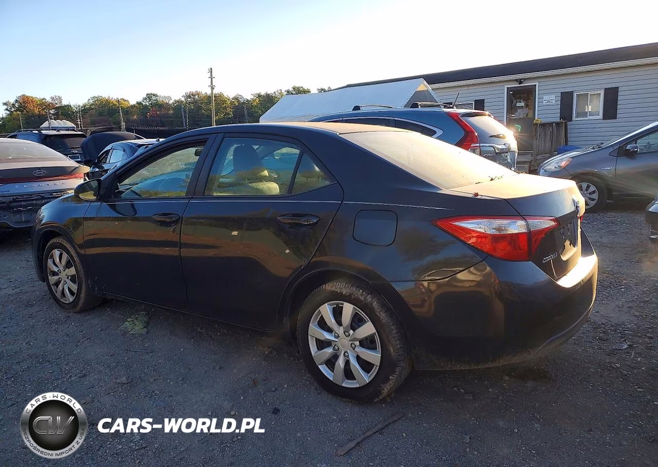 2016 Toyota Corolla Le VIN:2T1BURHE2GC503160 - 2