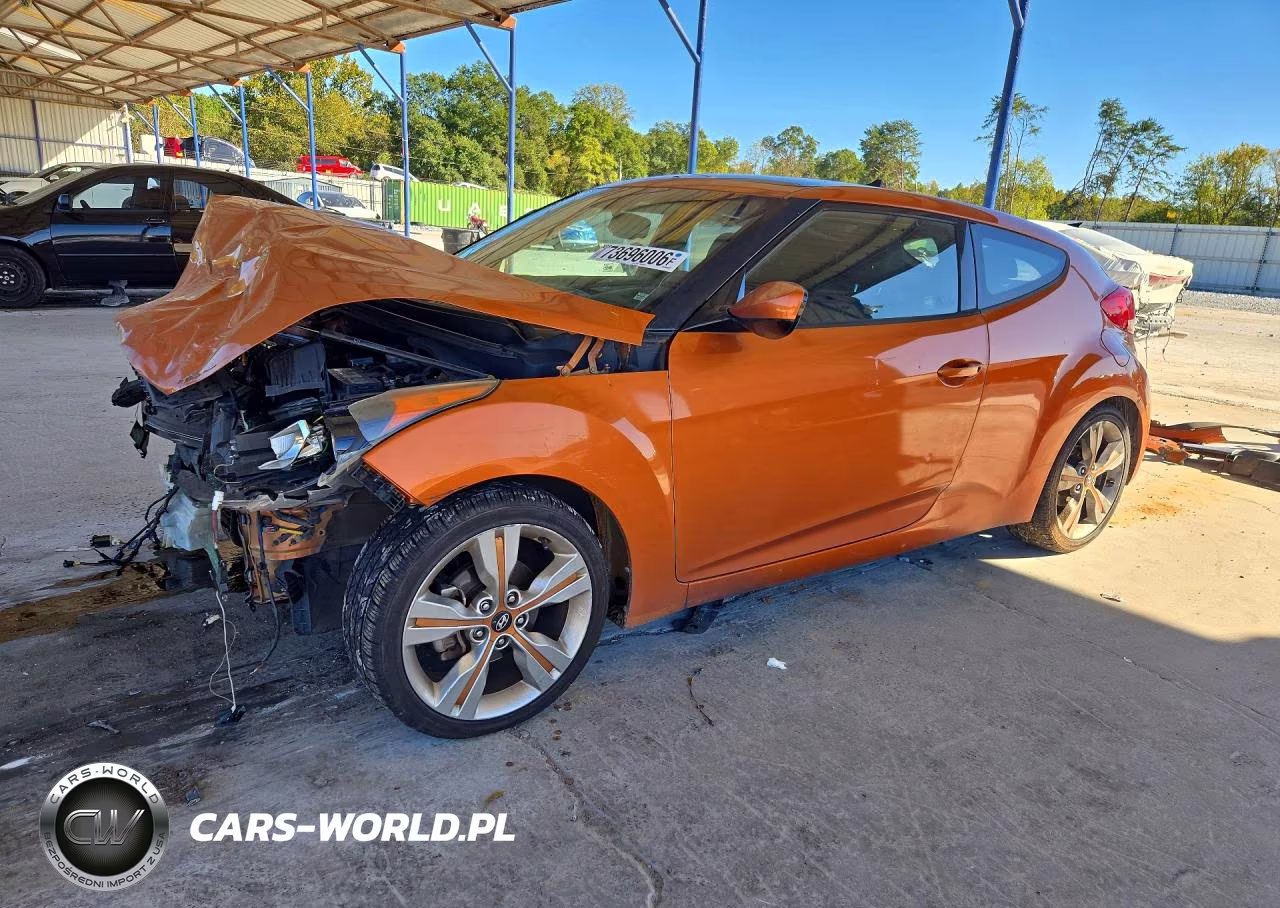 2016 Hyundai Veloster Base VIN:KMHTC6AD6GU289313 - 1