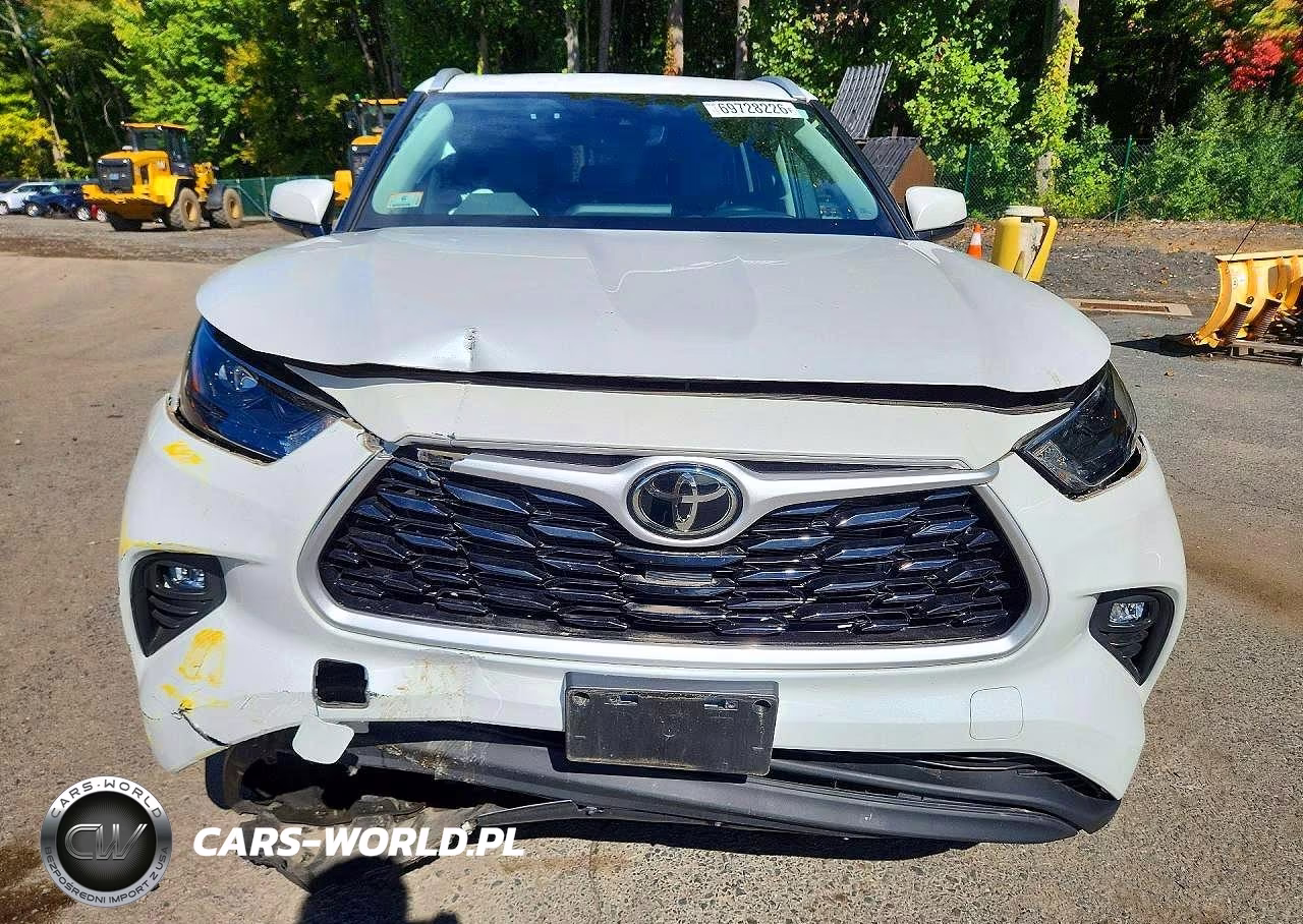 2022 Toyota Highlander Xle VIN:5TDGZRBH5NS580930 - 5
