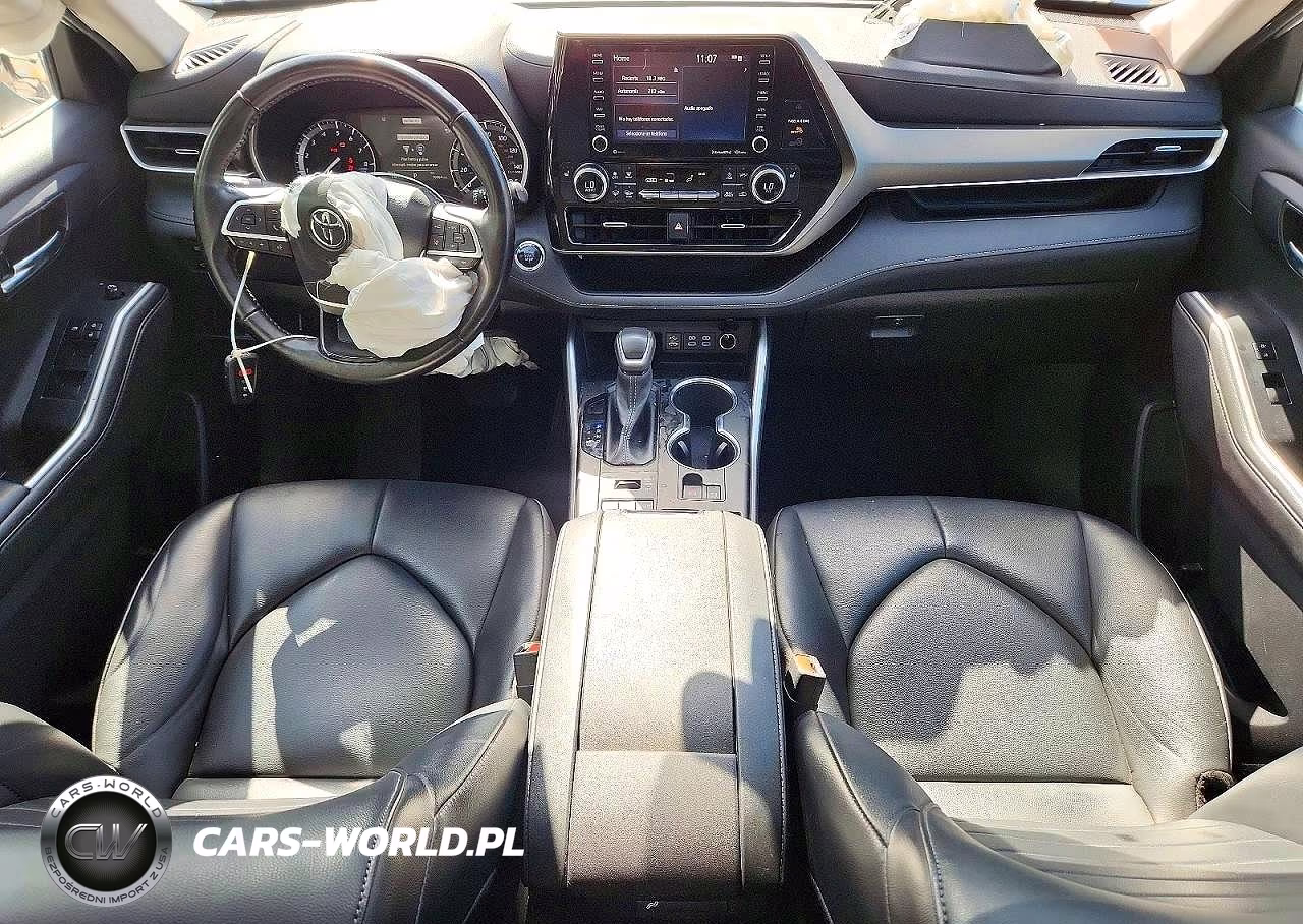 2022 Toyota Highlander Xle VIN:5TDGZRBH5NS580930 - 8