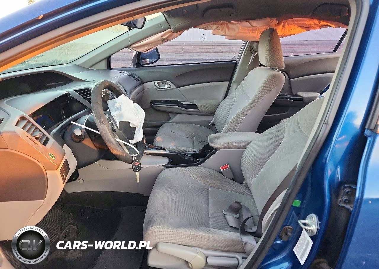 2012 Honda Civic Lx VIN:2HGFB2F59CH506950 - 7