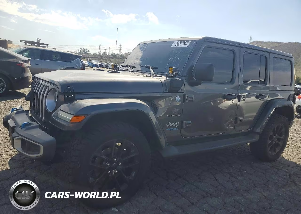 2022 Jeep Wrangler Unlimited Sahara 4Xe VIN:1C4JJXP62NW148093 - 1
