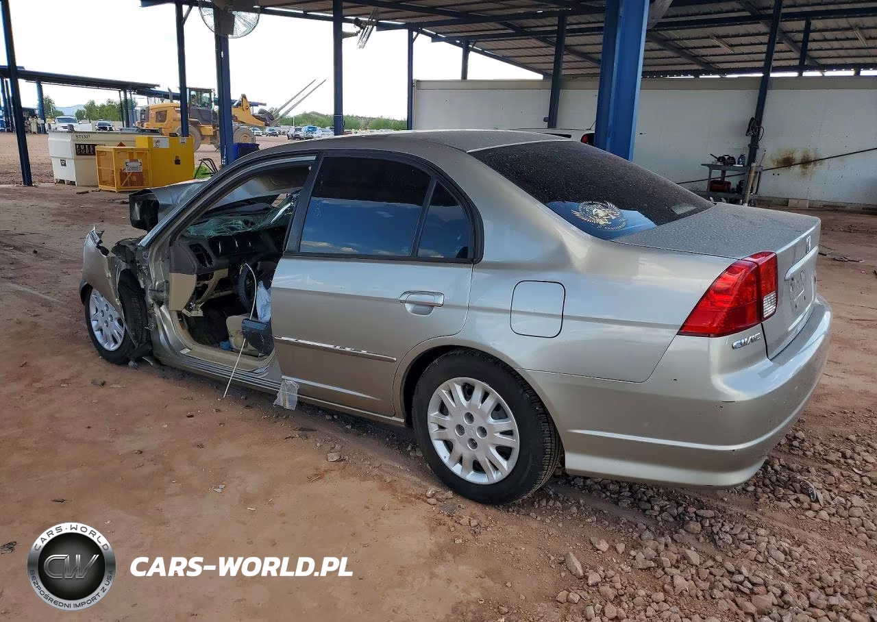 2005 Honda Civic Lx VIN:2HGES15645H542886 - 2