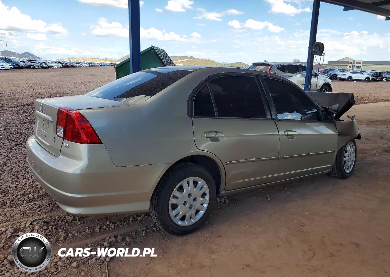 2005 Honda Civic Lx VIN:2HGES15645H542886 - 3