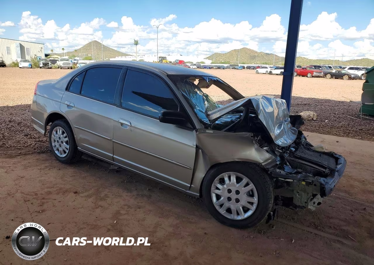 2005 Honda Civic Lx VIN:2HGES15645H542886 - 4