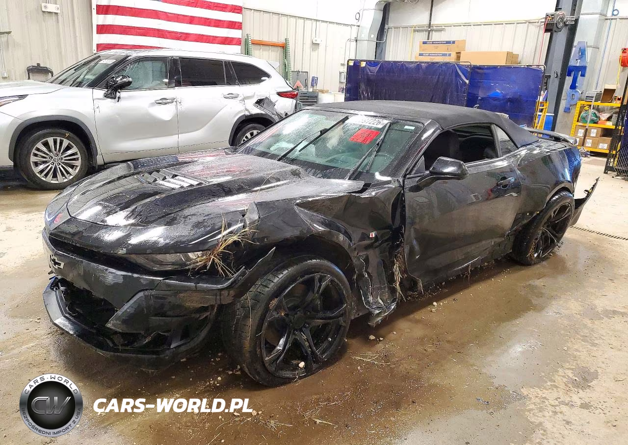 2019 Chevrolet Camaro Ss VIN:1G1FH3D72K0140946 - 1