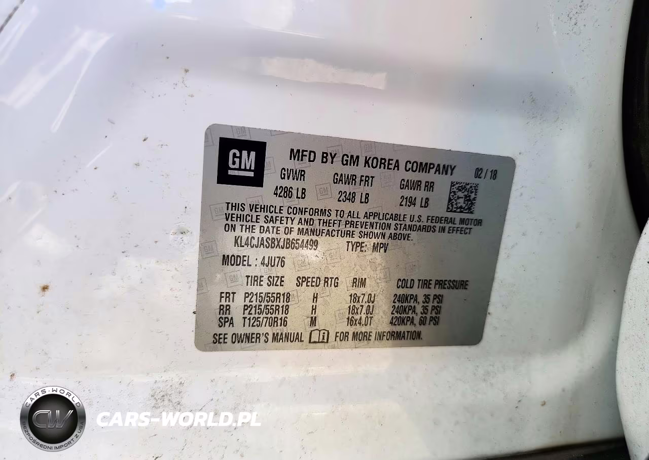 2018 Buick Encore Preferred VIN:KL4CJASBXJB654499 - 14