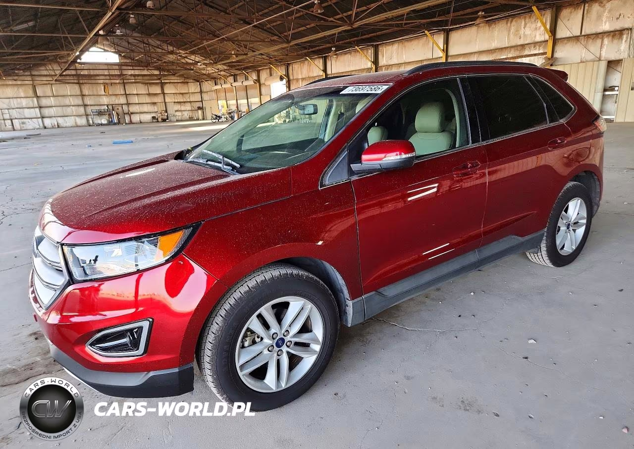 2017 Ford Edge Sel VIN:2FMPK3J9XHBC55591 - 1