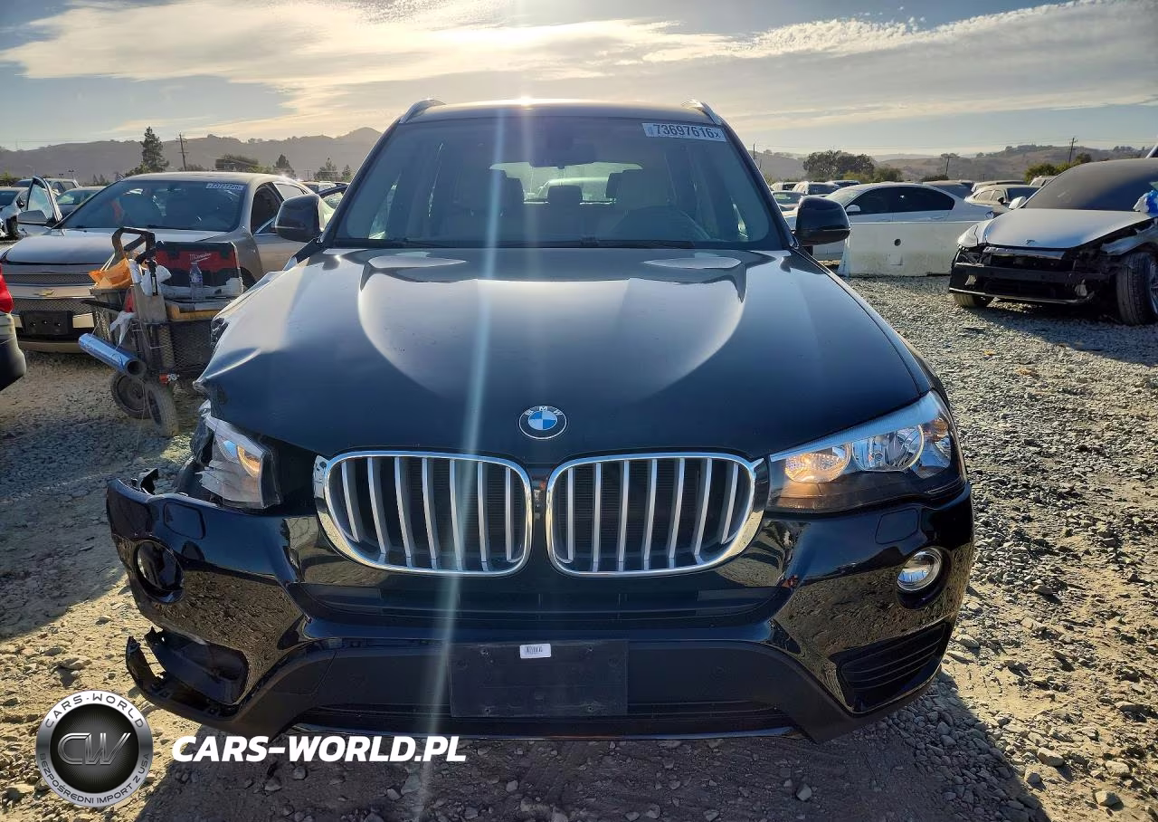 2017 BMW X3 Sdrive28I VIN:5UXWZ7C31H0V86829 - 5