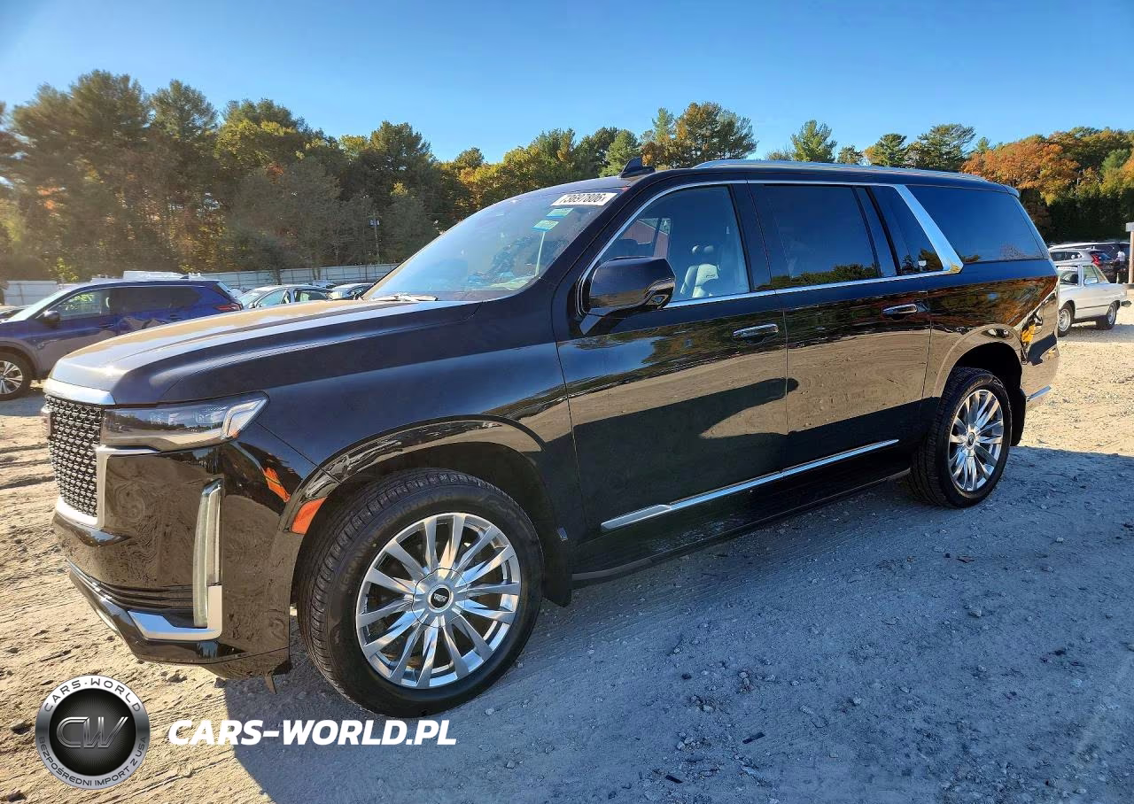 2022 Cadillac Escalade Esv Luxury VIN:1GYS4JKL7NR133815 - 1