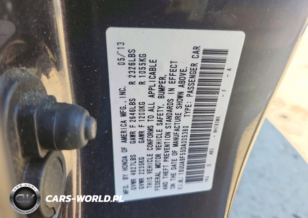 2013 Acura Tl Tech VIN:19UUA9F55DA005380 - 12