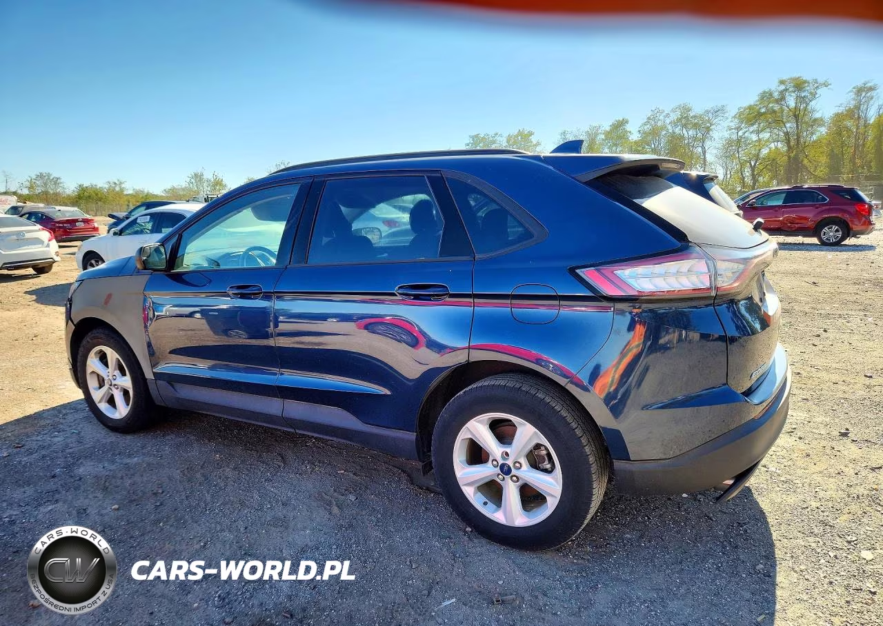 2017 Ford Edge Se VIN:2FMPK4G96HBB25661 - 2