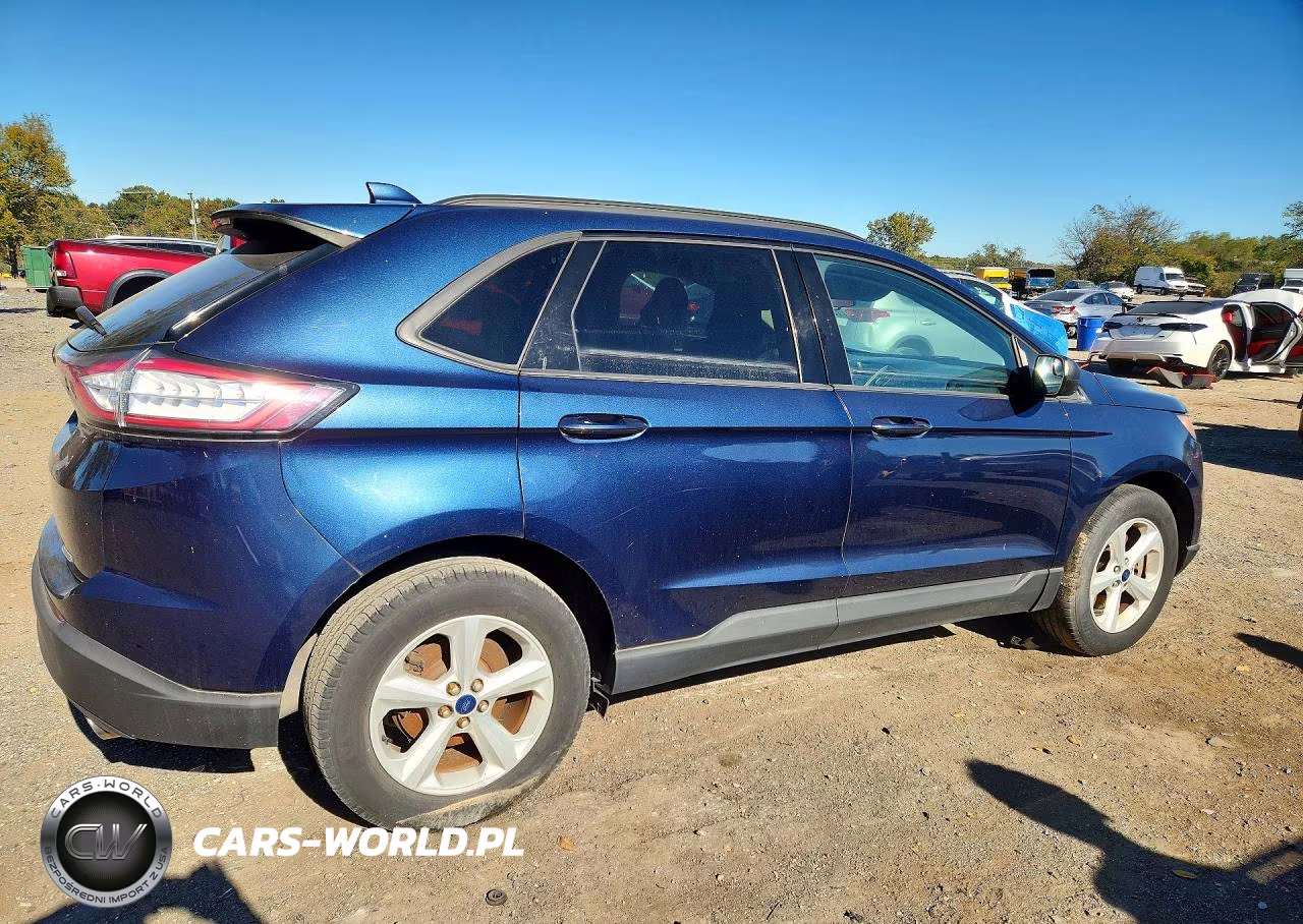 2017 Ford Edge Se VIN:2FMPK4G96HBB25661 - 3