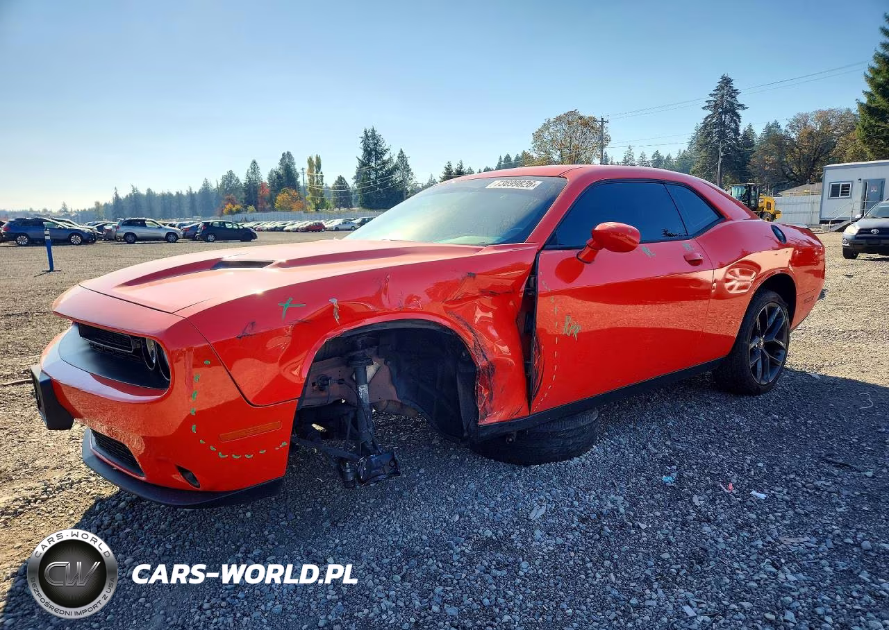 2021 Dodge Challenger Sxt VIN:2C3CDZAG7MH596621 - 1