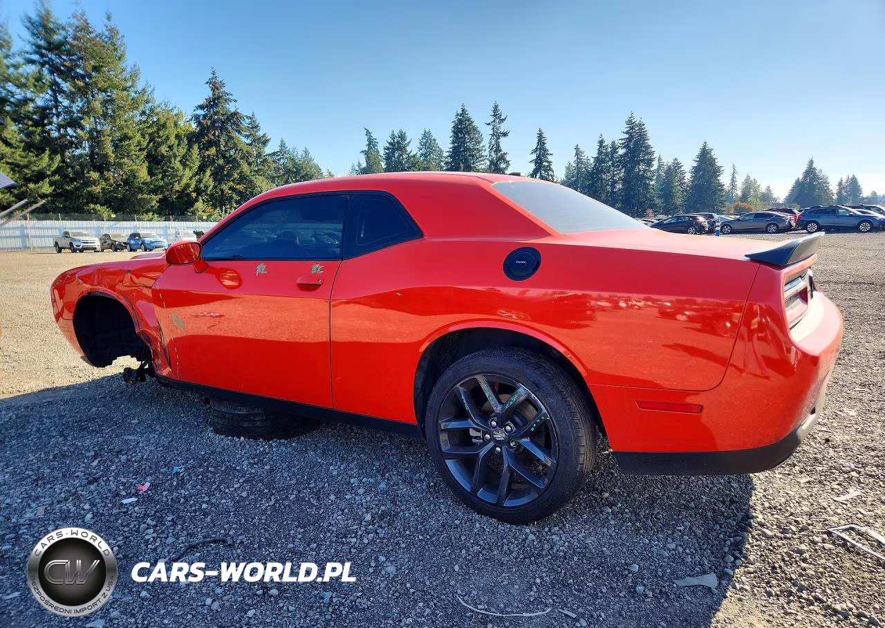 2021 Dodge Challenger Sxt VIN:2C3CDZAG7MH596621 - 2