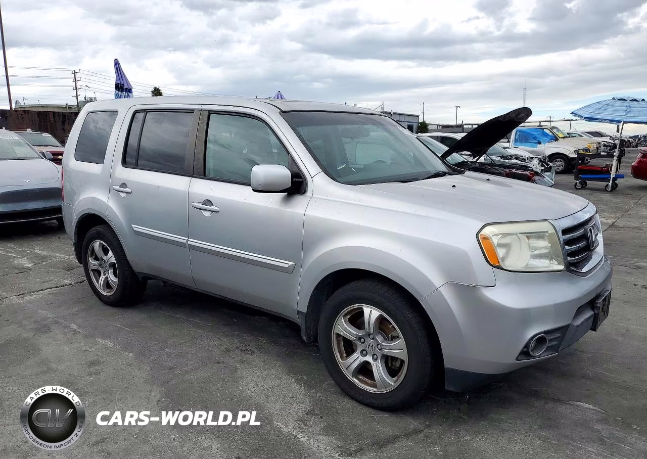 2013 Honda Pilot Exl VIN:5FNYF3H56DB041999 - 4