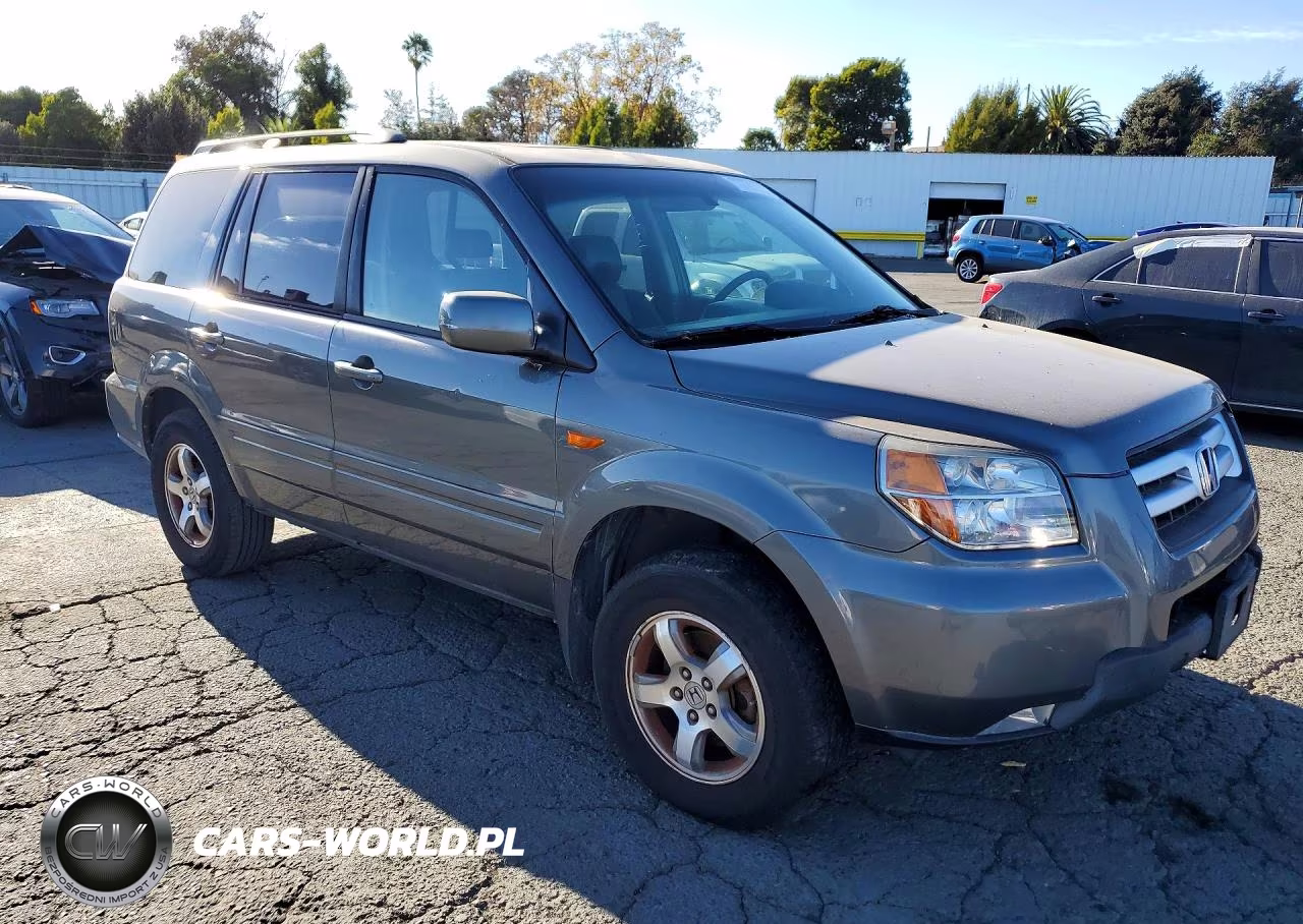 2007 Honda Pilot Ex-L VIN:2HKYF18577H511810 - 4