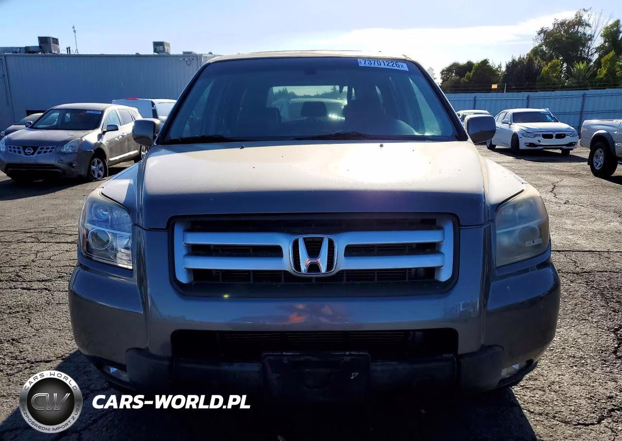2007 Honda Pilot Ex-L VIN:2HKYF18577H511810 - 5